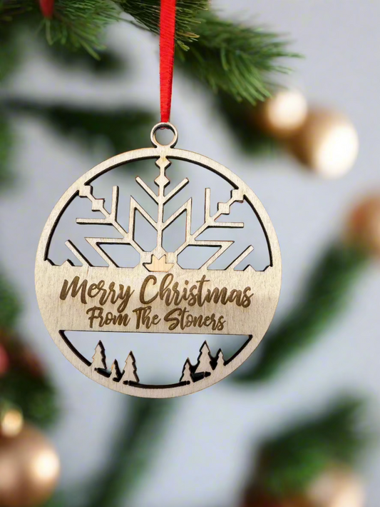 Personalized Snowflake Ornament